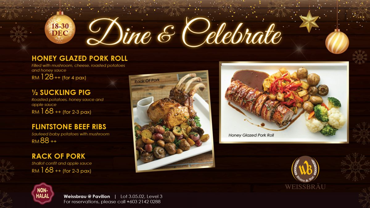 DINE & CELEBRATE @ WEISSBRAU